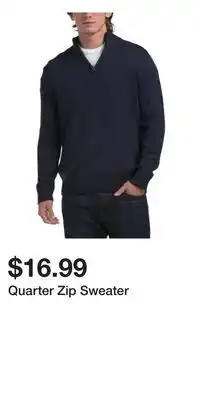 TJ Maxx Quarter Zip Sweater offer