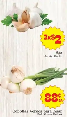 Supermercado Nuestra Familia Jumbo Garlic offer