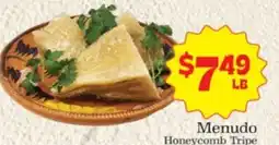 Supermercado Nuestra Familia Menudo Honeycomb Tripe offer