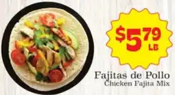 Supermercado Nuestra Familia Chicken Fajita Mix offer