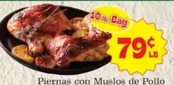Supermercado Nuestra Familia Piernas con Muslos de Pollo offer