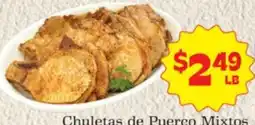 Supermercado Nuestra Familia Chuletas de Puerco Mixtos offer