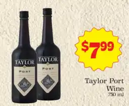 Supermercado Nuestra Familia Taylor Port Wine offer