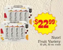 Supermercado Nuestra Familia Nutrl Fruit Variety offer