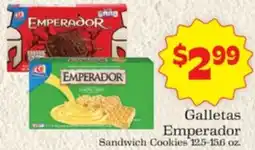 Supermercado Nuestra Familia Emperador Sandwich Cookies offer