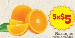 Supermercado Nuestra Familia Naranjas Navel Oranges offer