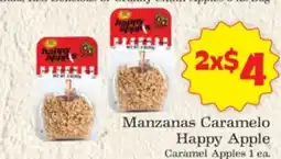 Supermercado Nuestra Familia Happy Apple Caramel Apples offer
