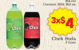 Supermercado Nuestra Familia Chek Soda offer