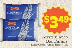 Supermercado Nuestra Familia Our Family Long Grain White Rice offer