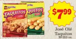 Supermercado Nuestra Familia Jose Ole Taquitos offer
