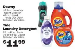 Rosauers Downy Tide Laundry Detergent offer