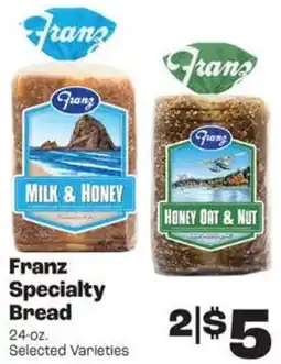 Rosauers Franz Specialty Bread offer