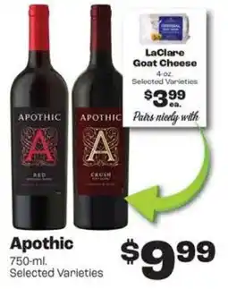 Rosauers Apothic red and crush offer