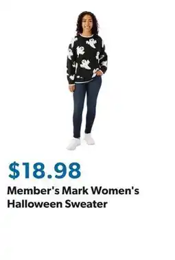 Sam's Club Member's Mark Women's Halloween Sweater offer