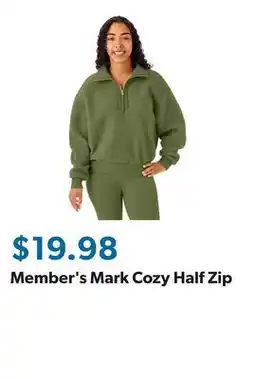 Sam's Club Member's Mark Cozy Half Zip offer