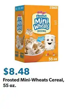 Sam's Club Frosted Mini-Wheats Cereal, 55 oz offer