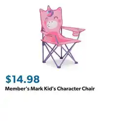 Sam's Club Member's Mark Kid's Character Chair offer