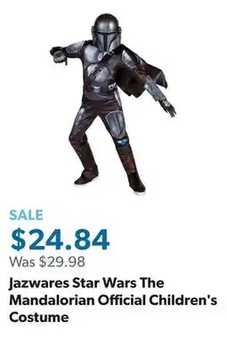 Sam's Club Jazwares Star Wars The Mandalorian Official Children's Costume offer