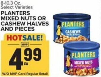 Food Lion Planters Mixed Nuts Or Cashew Halves And Pieces offer