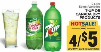 Food Lion 7-Up Or Canada Dry Products offer