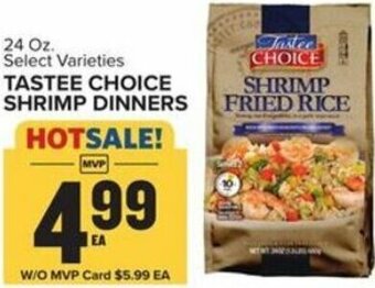 Food Lion Tastee Choice Shrimp Dinners offer