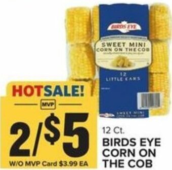 Food Lion Birds Eye Corn On The Cob offer