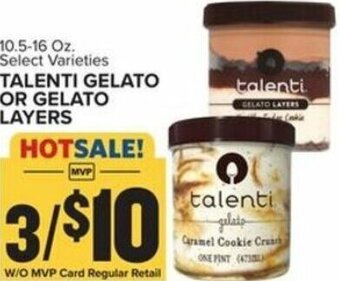 Food Lion Talenti Gelato Or Gelato Layers offer