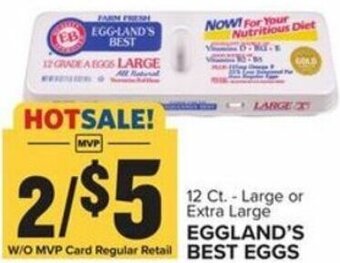 Food Lion Eggland's Best Eggs offer