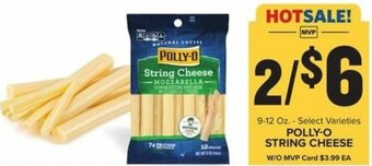 Food Lion Polly-O String Cheese offer