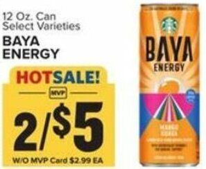 Food Lion Baya Energy offer