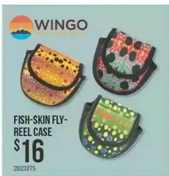 Bass Pro Fish-skin Fly-reel Case Wingo offer