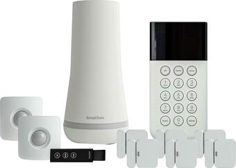 Best Buy SimpliSafe - Shield Home Security System - White offer
