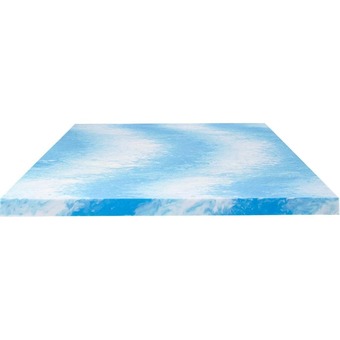 Best Buy Sealy - 3 + 1 Memory Foam Full Topper with Fiber Fill Cover offer
