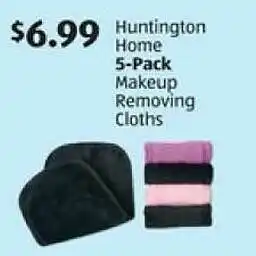 Aldi Huntington Home 5-apck Makeup Removing Cloths offer