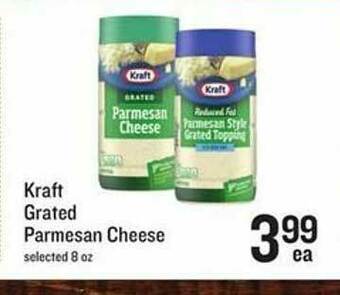 Lowes Foods Kraft Grated Parmesan Cheese offer
