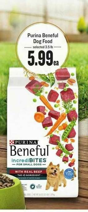 Lowes Foods Purina Beneful Dog Food offer