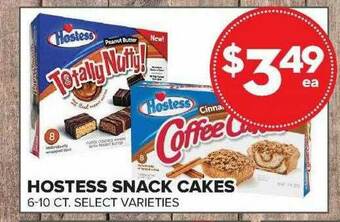 Price Cutter Hostess Snack Cakes offer