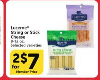 Vons Lucerne String Or Stick Cheese offer