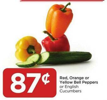 Food 4 Less Red Orange Or Yellow Bell Peppers offer