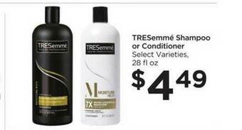 Food 4 Less Tresemmé Shampoo Or Conditioner offer