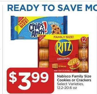 Food 4 Less Nabisco Family Size Cookies Or Crackers offer