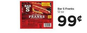 Food 4 Less Bar S Franks offer