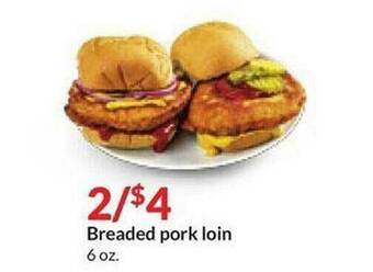 Hy-Vee Breaded Pork Loin offer