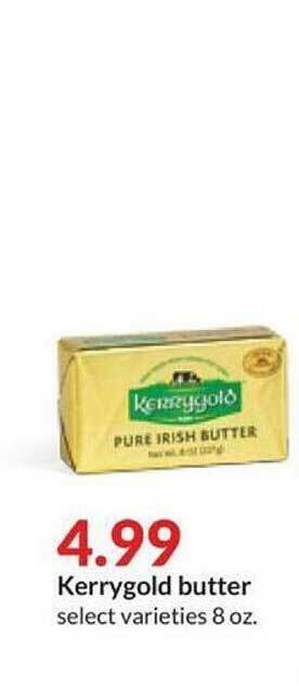 Hy-Vee Kerrygold Butter offer