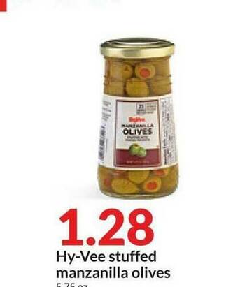 Hy-Vee Hy-Vee Stuffed Manzanilla Olives offer