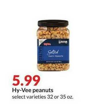 Hy-Vee Hy-Vee Peanuts offer