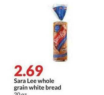 Hy-Vee Sara Lee Whole Grain White Bread offer