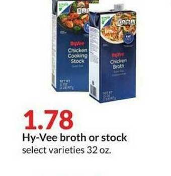 Hy-Vee Hy-Vee Broth Or Stock offer