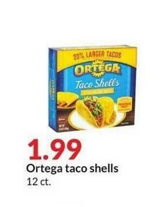 Hy-Vee Ortega Taco Shells offer