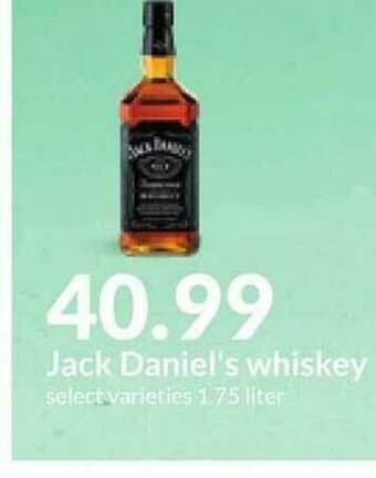 Hy-Vee Jack Daniel's Whiskey offer